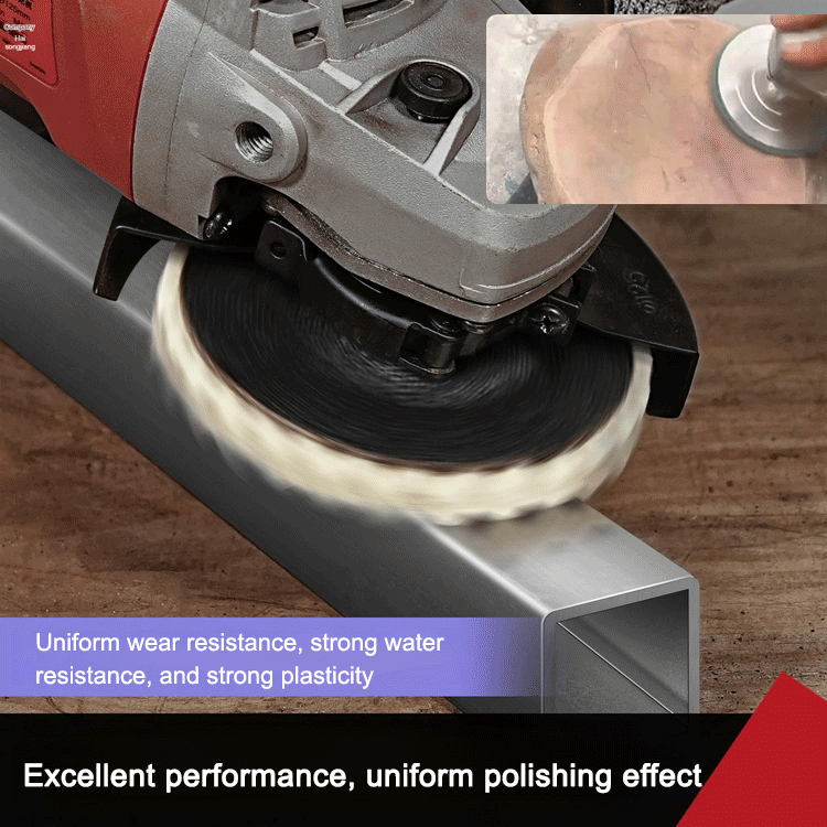 【Hot Sale - 49% OFF Today】Century-old Wool Felt Flap Wheel, sanding and fine finishing 2-in-1